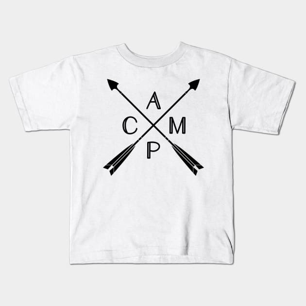 CAMP Kids T-Shirt by Ombre Dreams